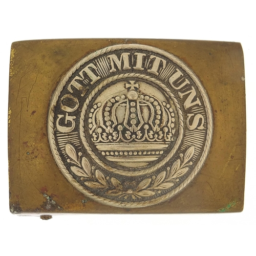 2322 - German military interest Gott Mit Uns buckle