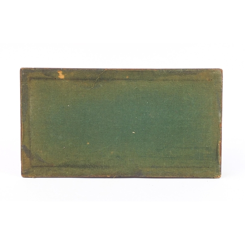 44 - Negretti & Zambra, Victorian rosewood stereo card viewer with Negretti & Zambra plaque, 44.5cm in le... 