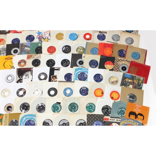 1446 - Collection of 45rpm records including Shirley Bassey, Elvis Presley, Shakin' Stevens, Barbara Streis... 