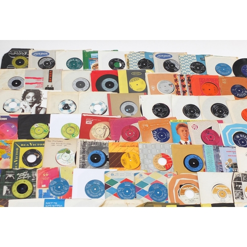 1452 - Collection of 45rpm records including Status Quo, Slade, The Seekers, The Carpenters, ABBA and Simpl... 