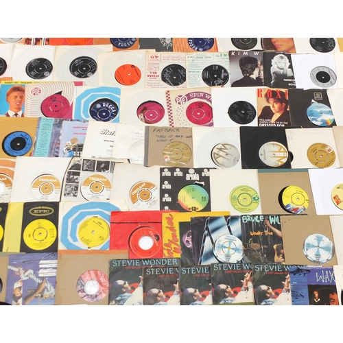 1452 - Collection of 45rpm records including Status Quo, Slade, The Seekers, The Carpenters, ABBA and Simpl... 