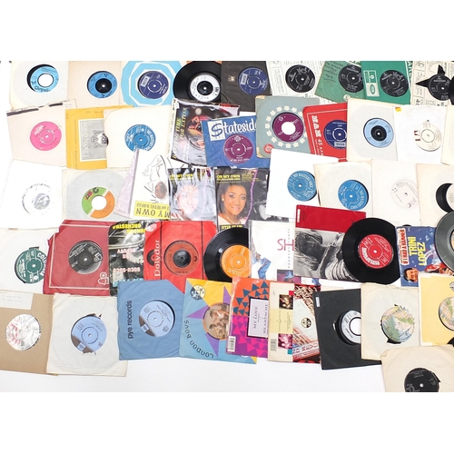 1454 - Collection of 45rpm records including Elton John, Brenda Lee, John Leyton, Jimmy Jones, Kool & the G... 