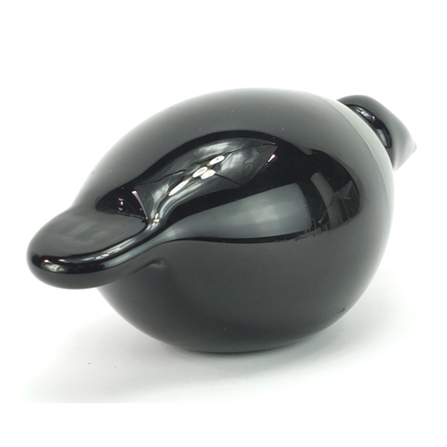 27 - Oiva Toikka for Iittala, Finnish glass bird paperweight, paper label and signed to the base, 14cm in... 