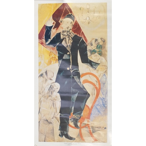 1499 - Collection of vintage art posters including Victor Burgin, Between, Kettles Yard Gallery and Royal A... 