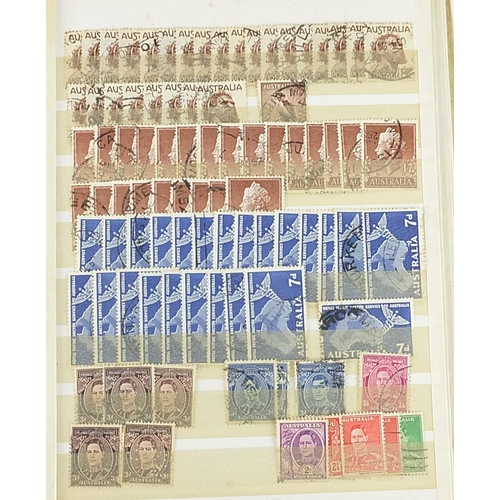 1531 - Commonwealth stamps arranged in an album including modern used Australian