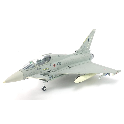 1379 - Franklin Mint 1/48 scale diecast Eurofighter Typhoon with certificate