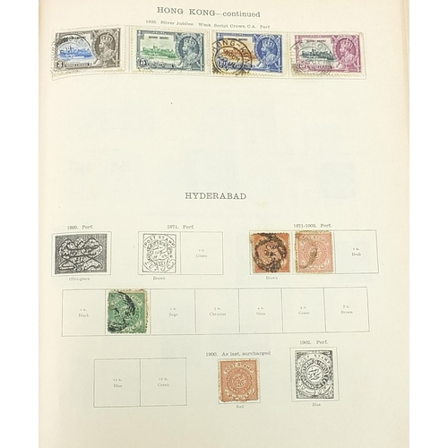 1528 - Collection of early Empire and Commonwealth stamps arranged in an album