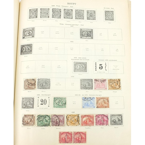 1528 - Collection of early Empire and Commonwealth stamps arranged in an album