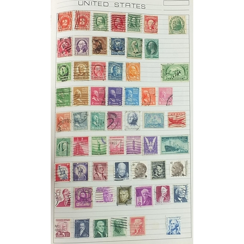 1526 - Collection of Empire and Commonwealth stamps arranged in an album including some mint