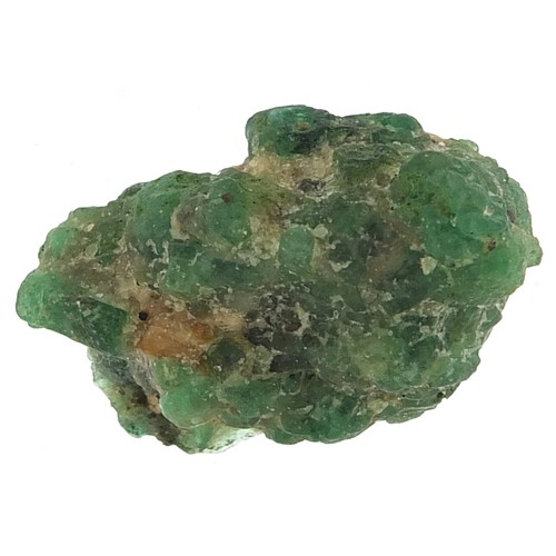 2144 - Emerald gemstone with certificate, approximately 42.350 carat