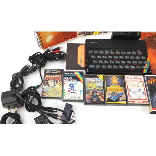 1131 - Vintage Sinclair Spectrum computer with accessories