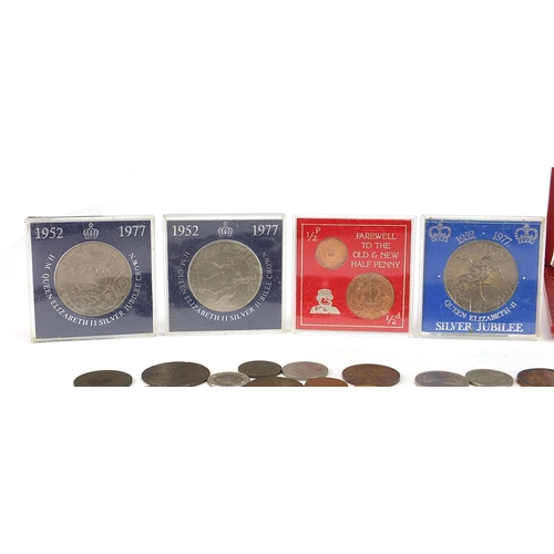 1289 - Antique and later British and world coinage, some silver including Royal Mint 1989 and 1990 United K... 