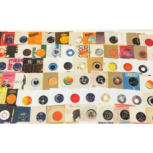 1441 - Collection of 45rpm records including Pet Shop Boys, The Tornados, Showaddy Waddy, The Supremes, Jim... 