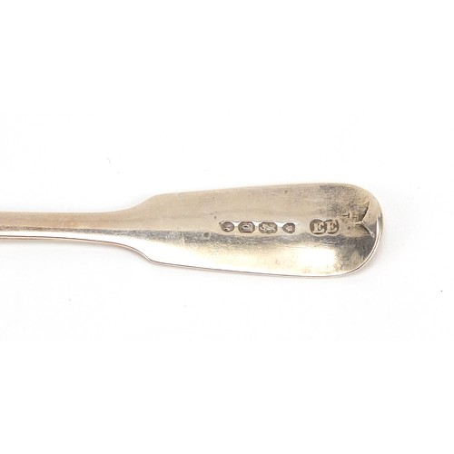 2259A - Elizabeth Eaton, set of six Victorian silver teaspoons, London 1854, 14cm in length, 121.0g