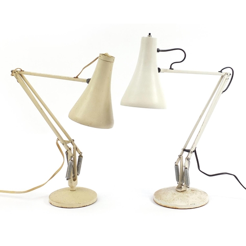 493 - Two vintage Anglepoise table lamps including one by Herbert Terry