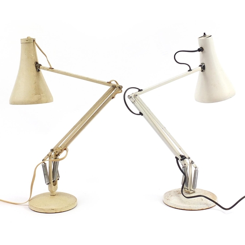 493 - Two vintage Anglepoise table lamps including one by Herbert Terry