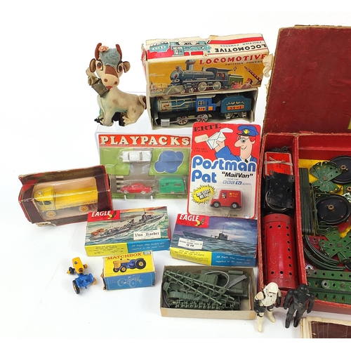 1186 - Vintage and later toys including Revell model ship kits, Star Wars figures and diecast vehicles