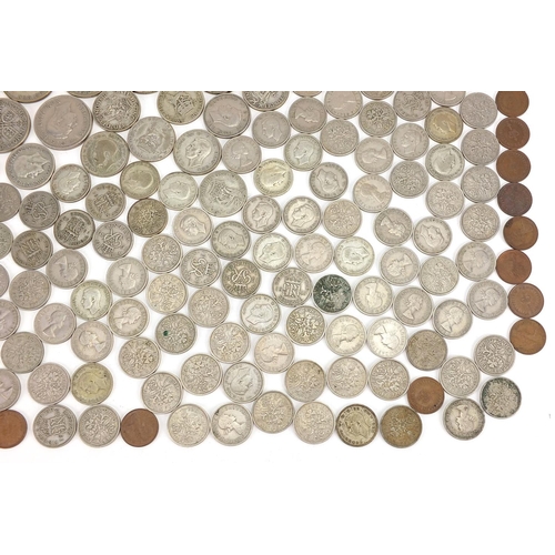 480 - British pre decimal coins including George V half crowns, George V florins and shillings