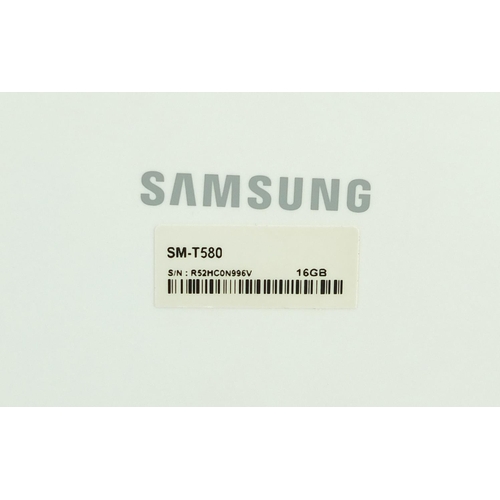 548 - Samsung 16GB tablet model SM-T580