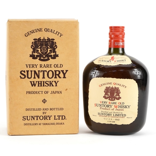 361 - 760ml bottle of Very Rare Old Suntory Japanese Whiskey with box