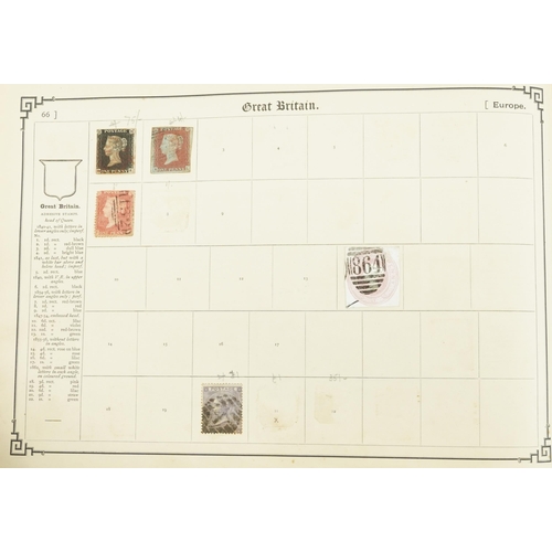 2590 - 19th century and later world stamps arranged in the 6th edition of The Permanent Postage Stamp album... 