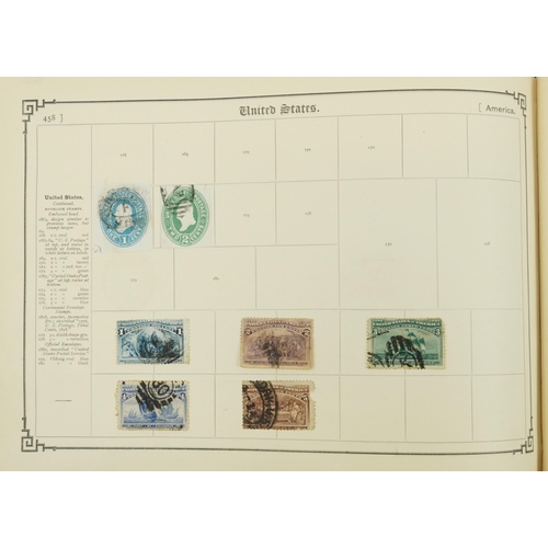 2590 - 19th century and later world stamps arranged in the 6th edition of The Permanent Postage Stamp album... 