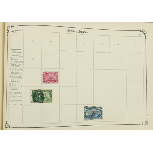 2590 - 19th century and later world stamps arranged in the 6th edition of The Permanent Postage Stamp album... 