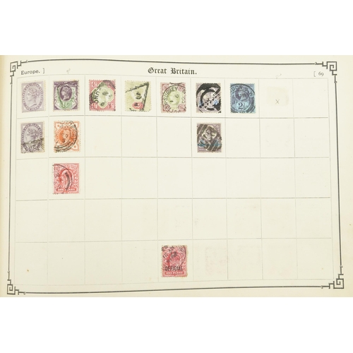 2590 - 19th century and later world stamps arranged in the 6th edition of The Permanent Postage Stamp album... 