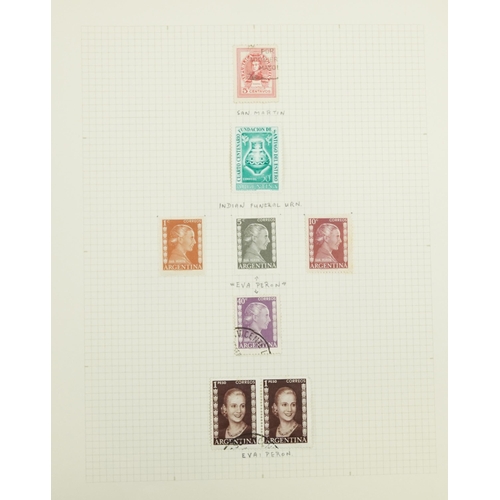 2593 - Collection of British and world stamps predominantly arranged in five albums