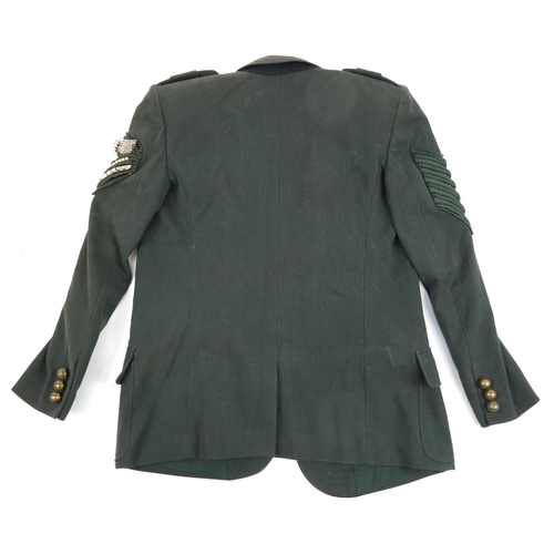 1026 - Balmain of Paris steam punk style military jacket, size 40