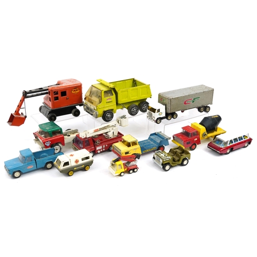 1564 - Vintage and later diecast vehicles including Tri-ang, Tonka and Buddy L