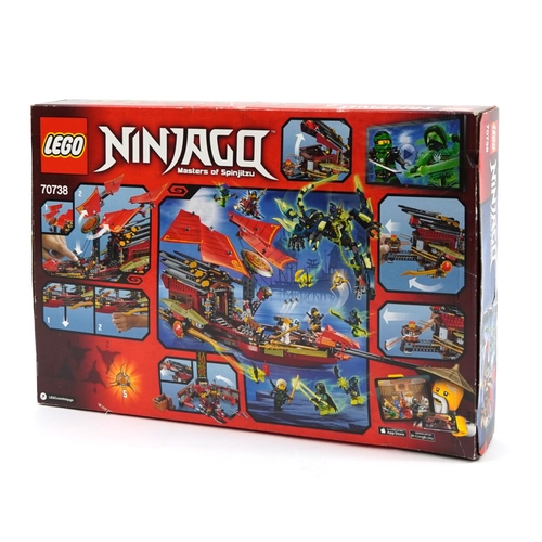 Lego Ninjago Masters of Spinjitzu set with box number 70738