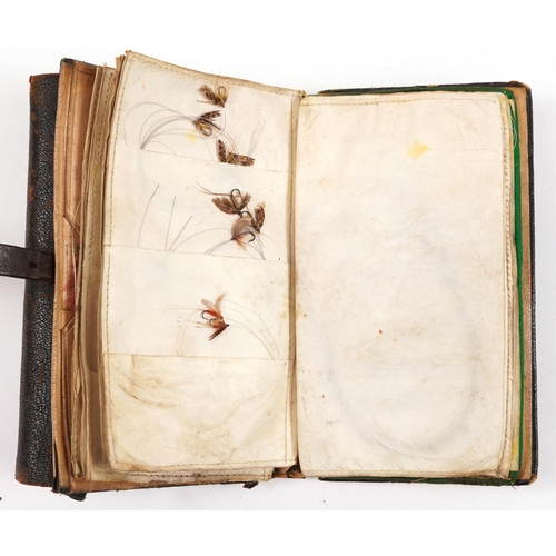 659 - Large collection of Victorian and later fishing flies in cases including Hardy and Wheatley