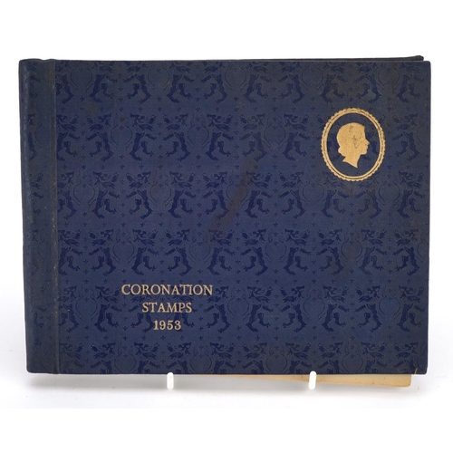 2585 - Coronation stamps for Queen Elizabeth II 1953 in booklet