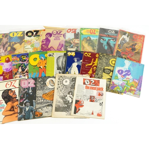 2446 - Collection of vintage Oz psychedelic magazines