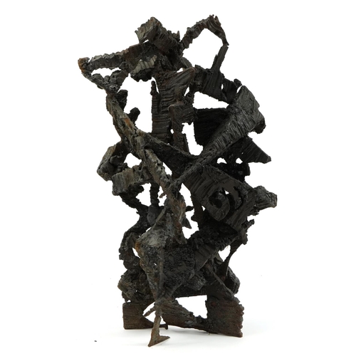 129 - Ilhan Koman 1921-1986 (Turkish-Swedish) Large Modernist iron sculpture, 59cm high
PROVENANCE: From t... 