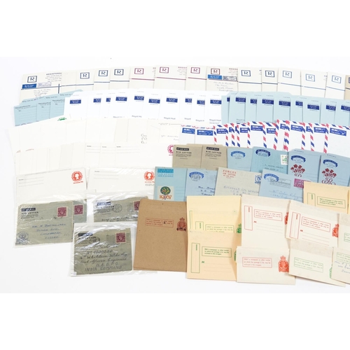 2576 - Selection of registered aerogramme/newspaper wrappers