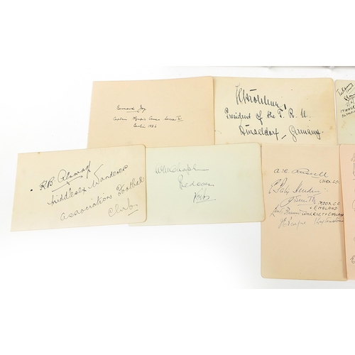 2451 - Collection of autographs and books relating to the 1936 Berlin Olympics including signatures of Haro... 