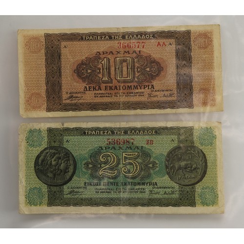 2534 - Collection of 19th century and later British and world banknotes including United States of America ... 