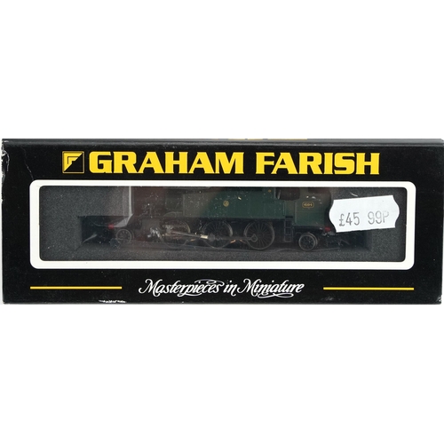 371 - Two Graham Farish N gauge model railway locomotives with cases, numbers 371976 and 372-950