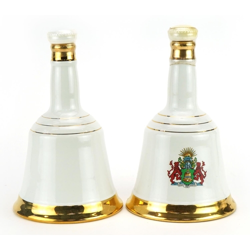 116 - Two Bell's whisky commemorative decanters with contents comprising wedding of HRH Prince Charles to ... 