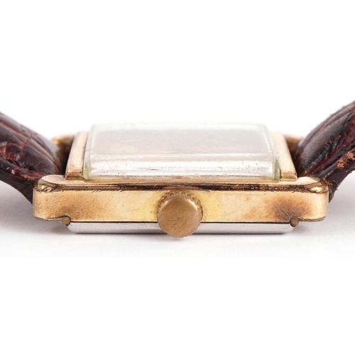 1428A - Gentlemen's Pronto Verdal wristwatch with subsidiary dial, numbered 91049, 26mm wide, 29.7g