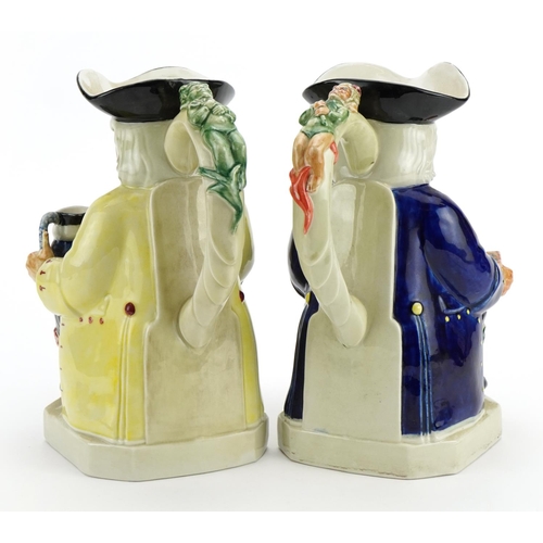 67 - Two Kevin Francis porcelain Toby jugs by Prestige Jugs with certificates, limited edition 354/1000 a... 