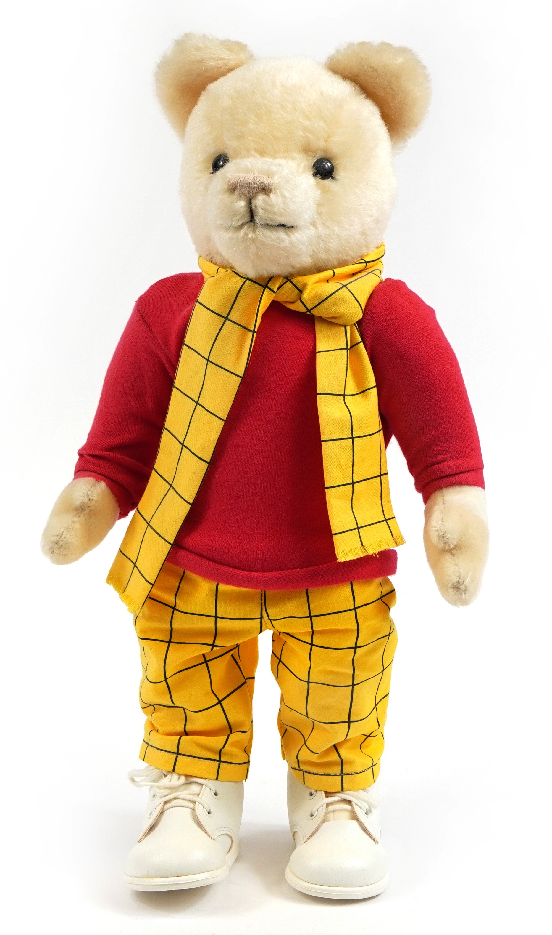 Merrythought special edition Rupert bear with box, 47cm high
