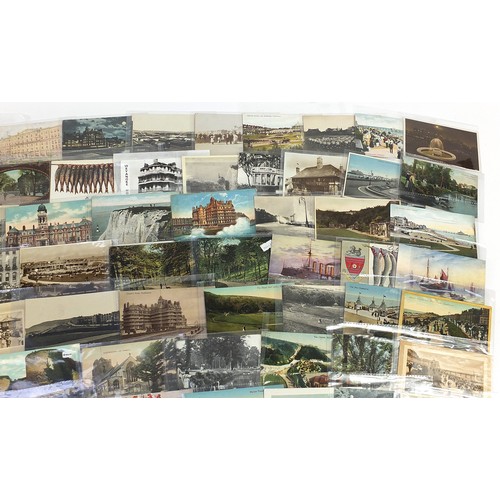 2009 - Collection of Eastbourne related postcards including Beachy Head, Royal Parade and Wish Tower