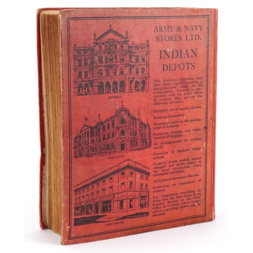 1801 - Army & Navy Stores Ltd general price list for years 1939-40