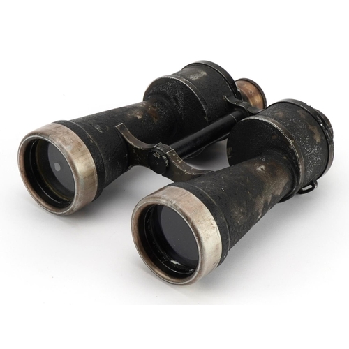 1778 - Pair of German military interest 7x50 binoculars numbered 459704, 20.5cm high