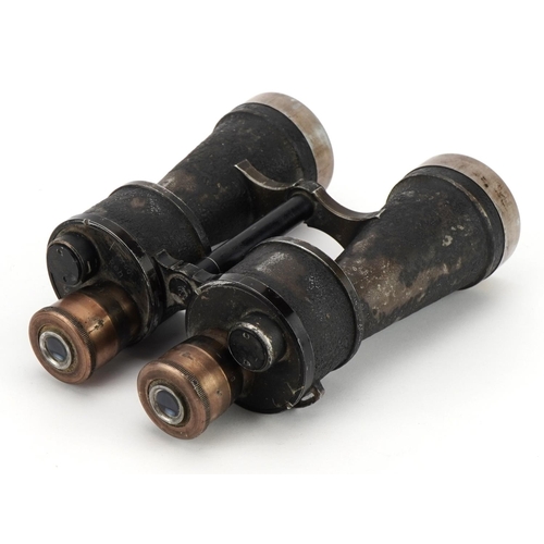 1778 - Pair of German military interest 7x50 binoculars numbered 459704, 20.5cm high