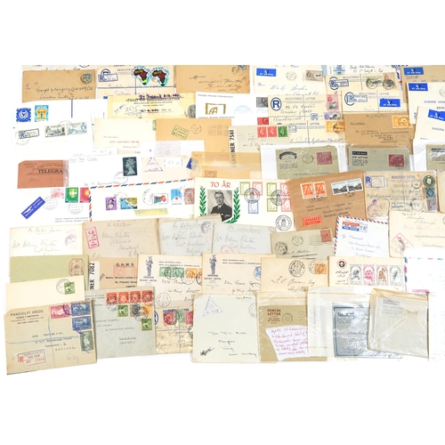 2030 - Collection of stamp covers including censorship