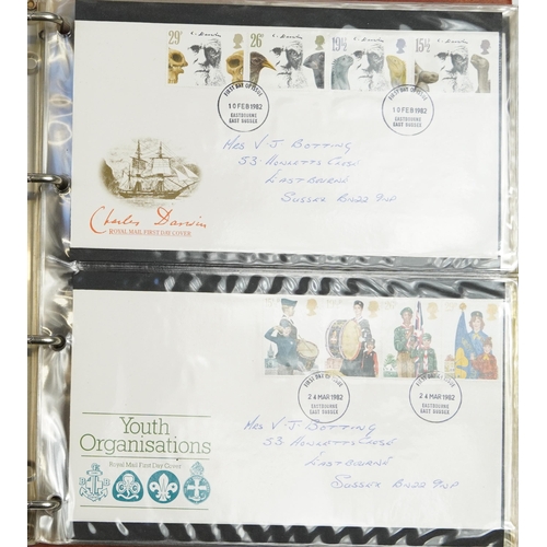 2039 - Collection of stamps and first day covers including presentation packs, some arranged in albums